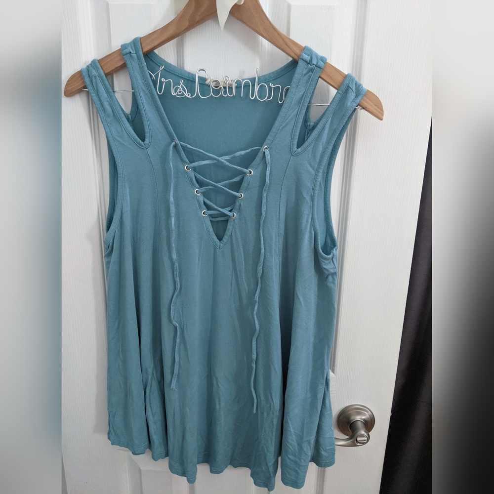 Light blue Large top